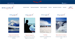 Desktop Screenshot of equinoxe.com.ar