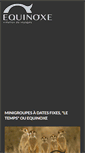 Mobile Screenshot of equinoxe.ch