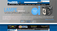 Desktop Screenshot of equinoxe.re